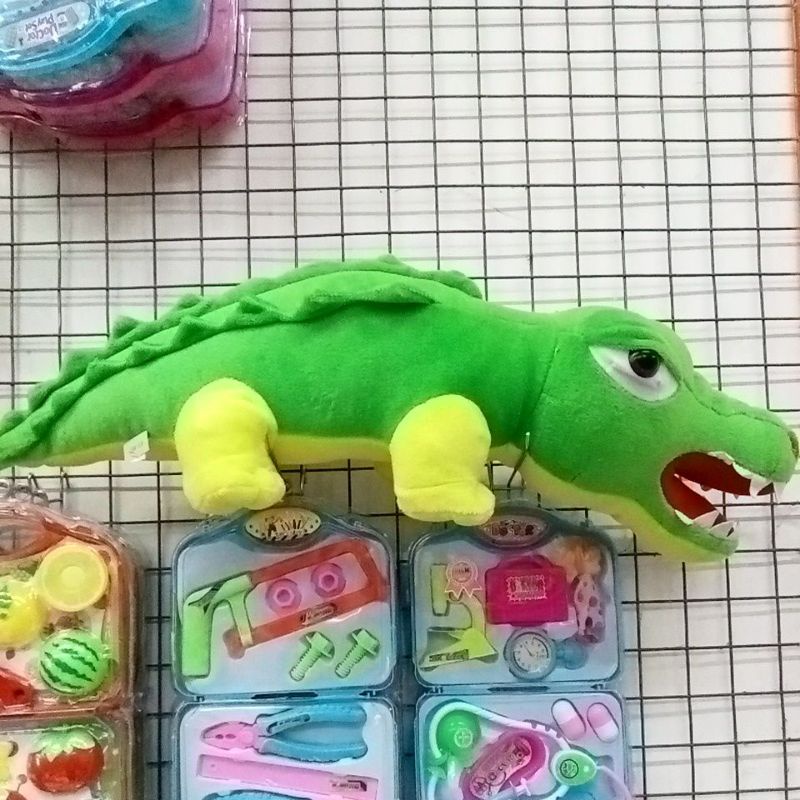 Boneka Buaya Darat Lembut Halus Empuk cocok untuk Guling Anak