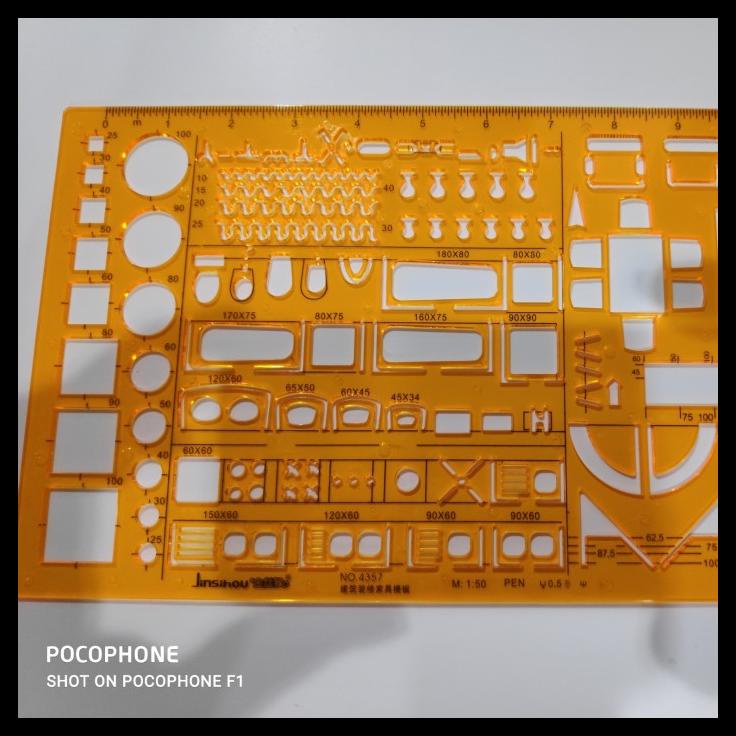 

Jsh Penggaris/Mal Arstitek Template (4357) 1:50