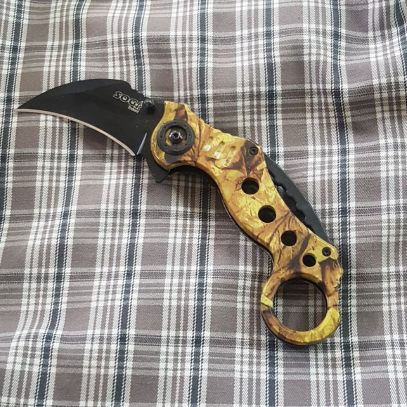KARAMBIT SOG LIPAT CAMO