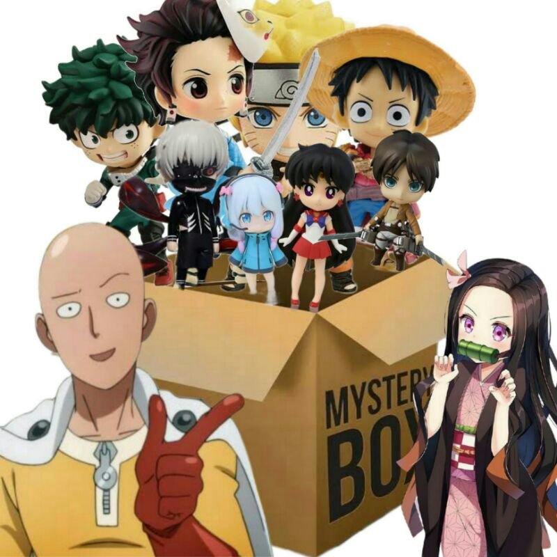 Mystery Box Action Figure Anime - Medium