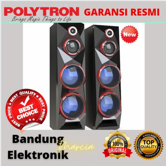 SPEAKER AKTIF POLYTRON PAS 8C28 / PAS8C28 / PAS-8C28 Bluetooth speaker