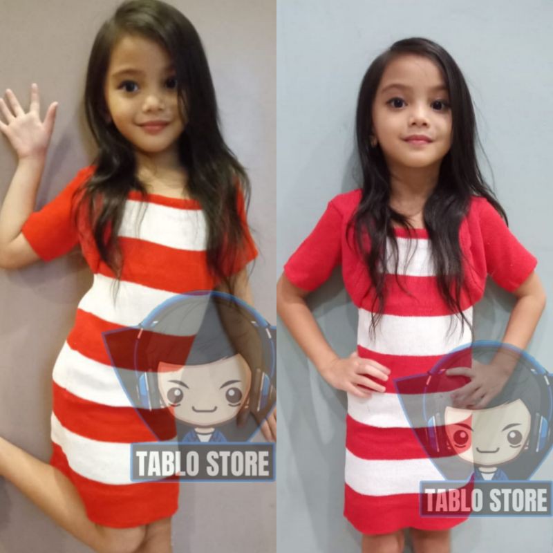 Dress Bolero 2 3 4 Tahun Baju Rajut Blouse Anak perempuan