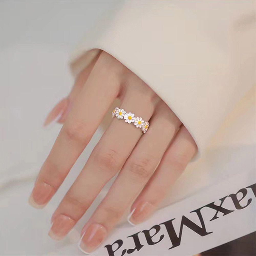 LILY Cincin Pembukaan Lamaran Rings Sweet Trendy Dapat Disesuaikan