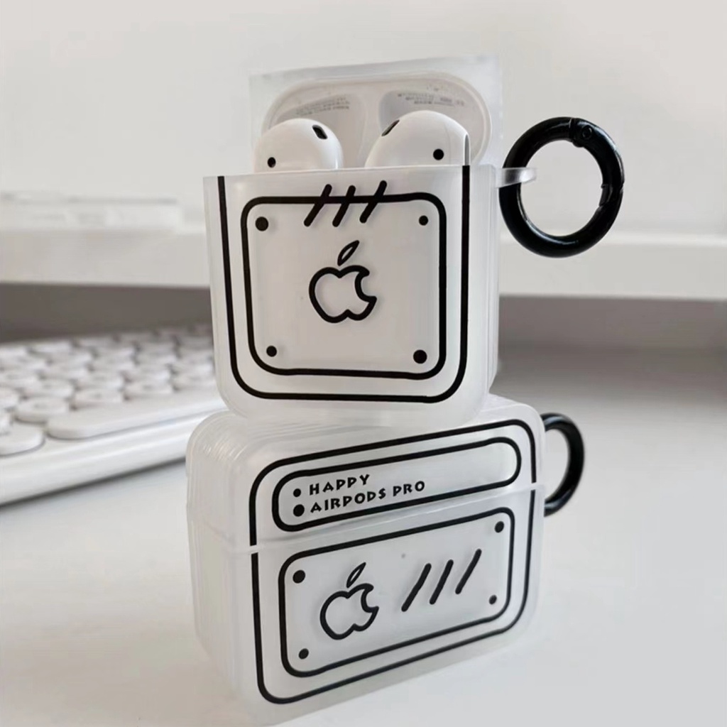 Airpod 3 Case Earphone Bluetooth Motif Api Untuk Apple AirPods 1 2 pro