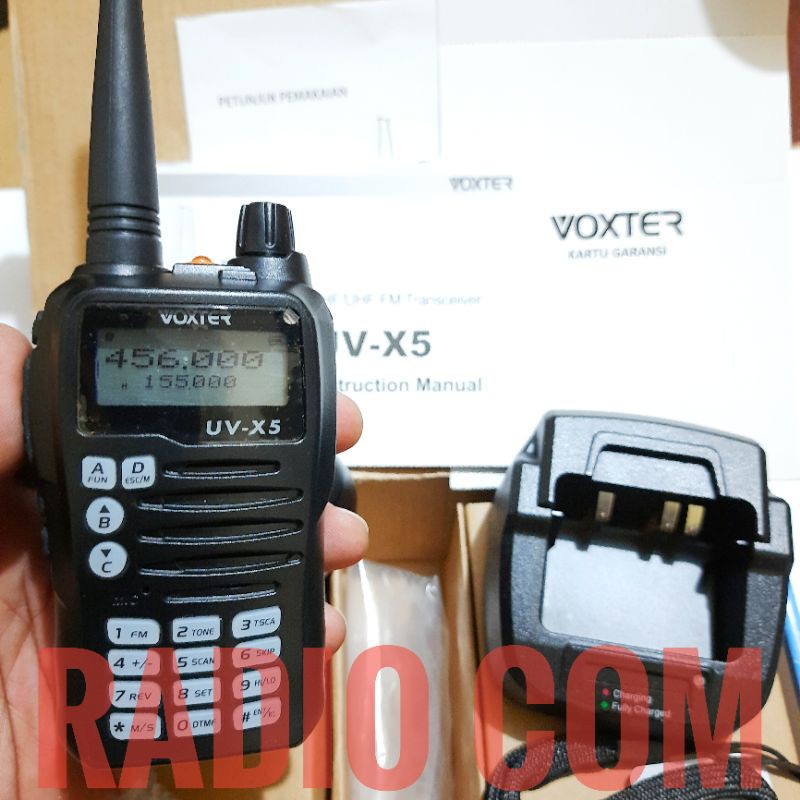 HT DUALBAND VOXTER UV X5 MURAH HT MIRIP ALINCO DJ CRX5 DUALBAND VOXTER UV-X5 MURAH ORIGINAL