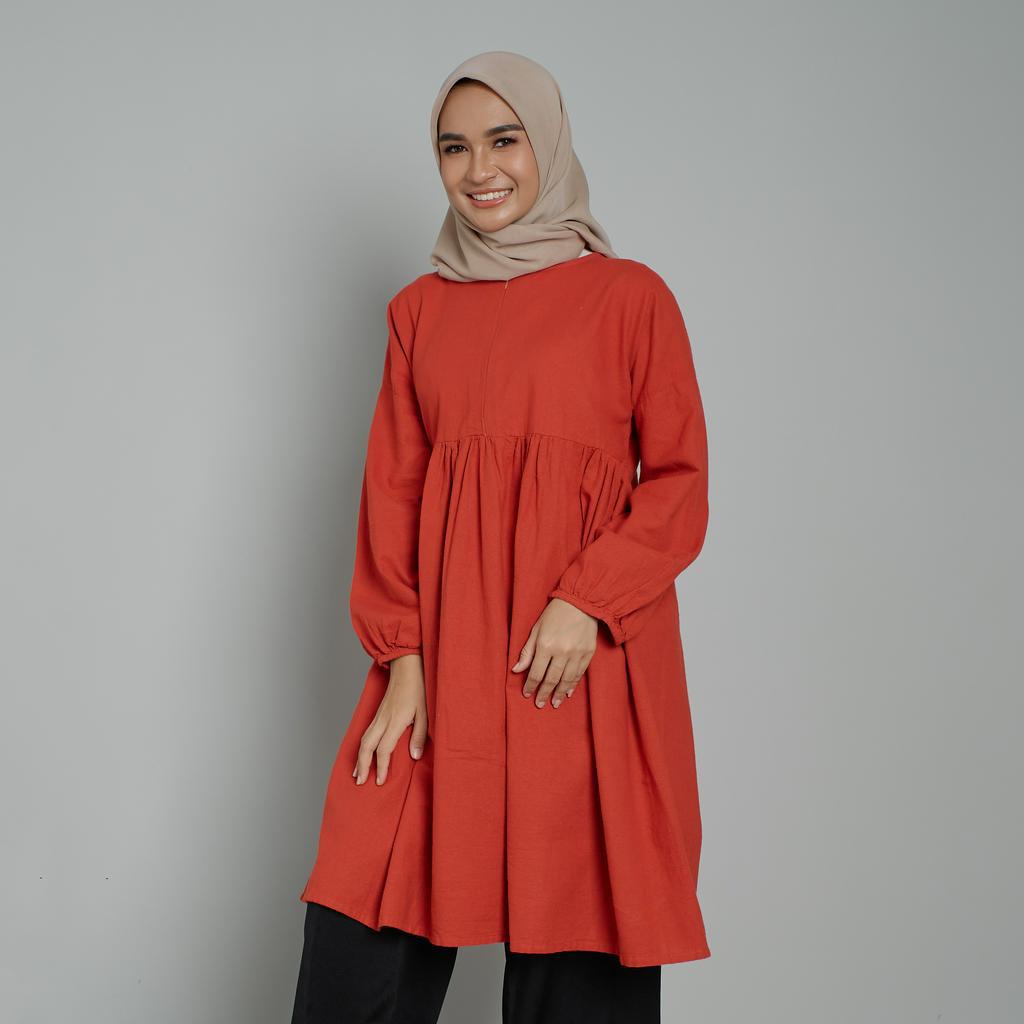 Wina Tunic - Brick