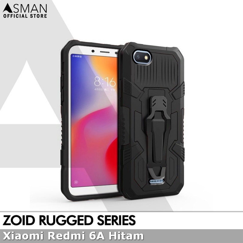 Asman Case Xiaomi Redmi 6A Zoid Ruged Armor Premium