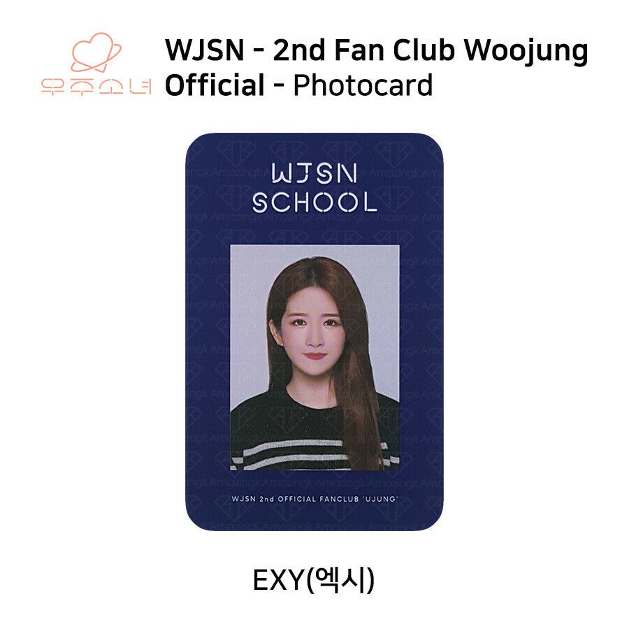 WJSN COSMIC GIRLS 2ND OFFICIAL FANCLUB 'UJUNG' WJSN SCHOOL ID Photocard