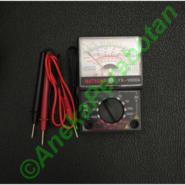 Multitester / Avometer Analog Manual