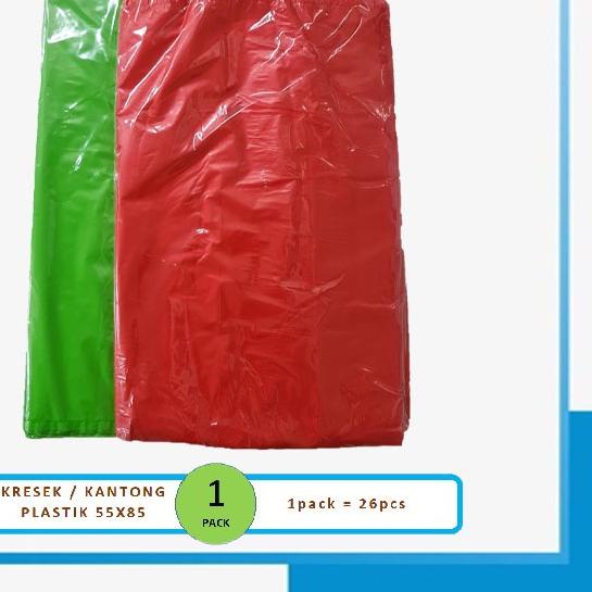 ⅍ Kresek / Kantong plastik HD jumbo 55x85 ♩