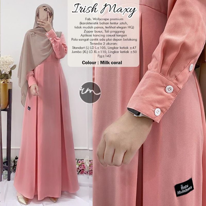 GHUI ~ IRISH MAXY DRESS POLOS (ORI RATU MULABEES)
