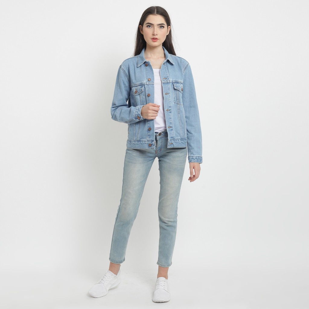 JAKET MURAH COCOK LEBARAN HARI RAYA / Edwin Jaket Jeans Unisex Manhattan 01 Slim Fit