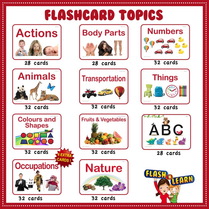 Flash cards anak