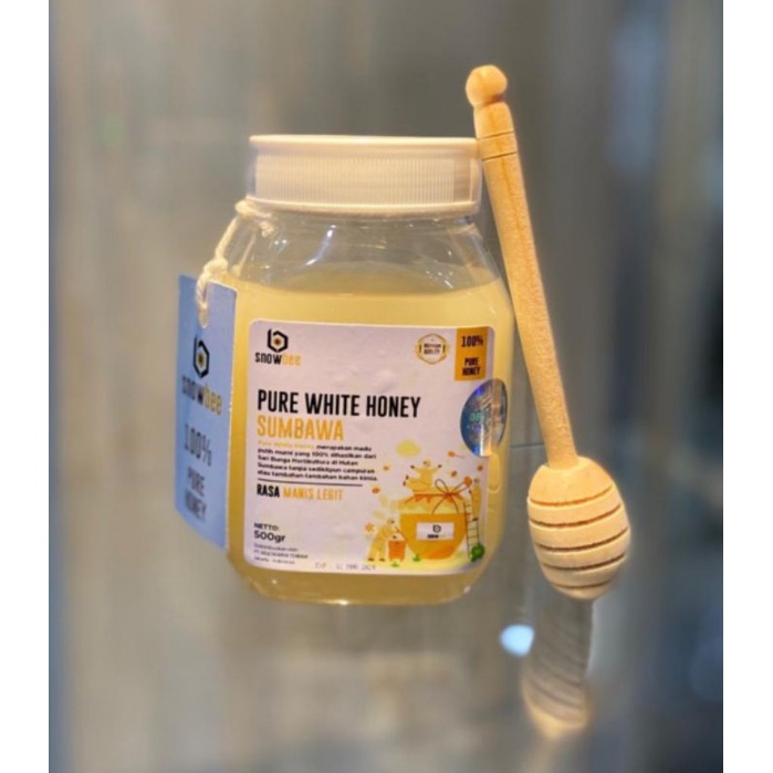 

Madu Putih Sumbawa SnowBee Pure White Honey 500gr
