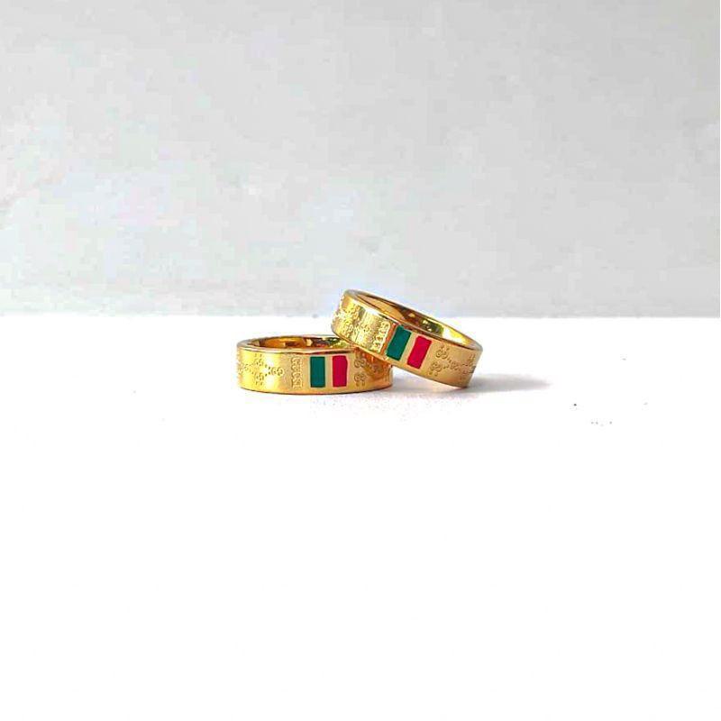 CINCIN TITANIUM CNJ0020 ANTI KARAT WARNA (GOLD) CINCIN TITANIUM