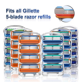 Gillette fusion 5 Pisau Cukur  Lapis Untuk Pria/pisau cukur