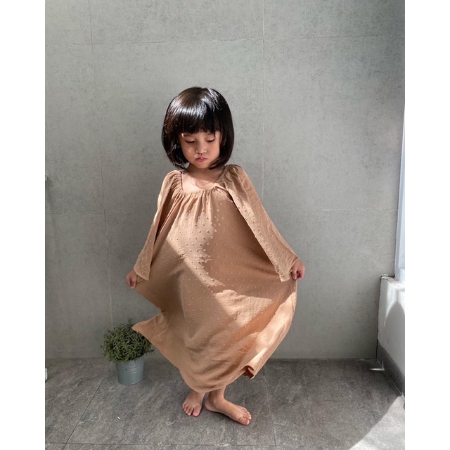 NABO - Kamila Abaya Kids  (BAJU LEBARAN ANAK)