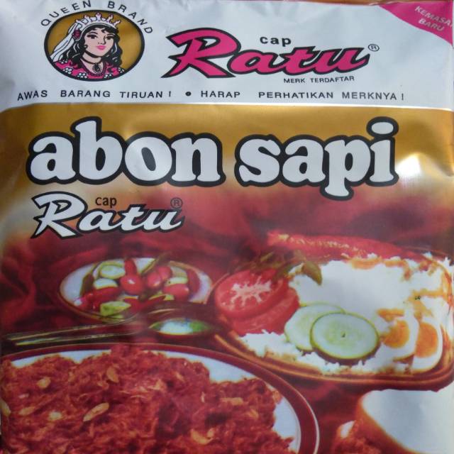 

Abon Sapi Cap Ratu 90g