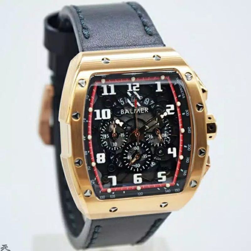 BALMER B.8120 JAM TANGAN PRIA KOTAK SAPPHIRE ORIGINAL