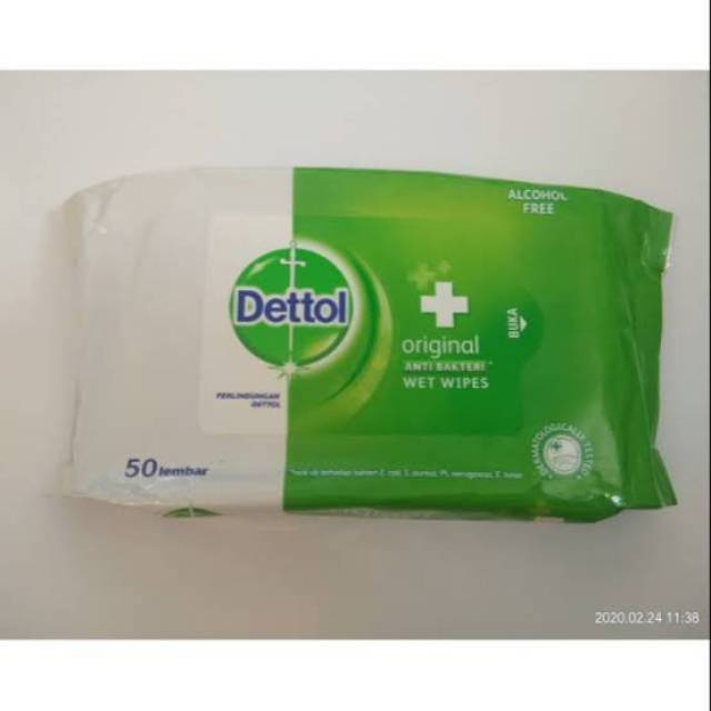 dettol wipes original 50s