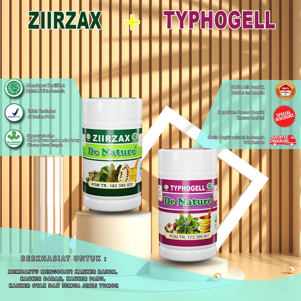 PAKET AMPUH OBAT KANKER| TUMOR| KISTA| MIOM| POLIP HIDUNG| DE NATURE ASLI