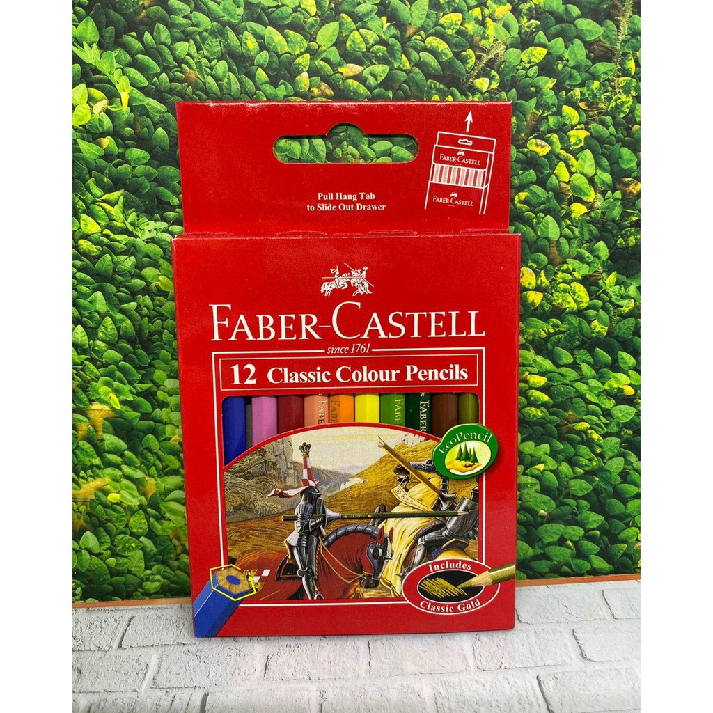 

PENSIL WARNA PENDEK ISI 12 FABERCASTEL