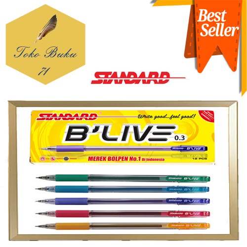 

PULPEN / PEN / PENA STANDARD B'Live 0.3 [12PCS]