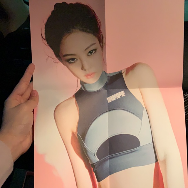 [OFFICIAL] Folded Poster Blackpink Kill This Love - Jennie