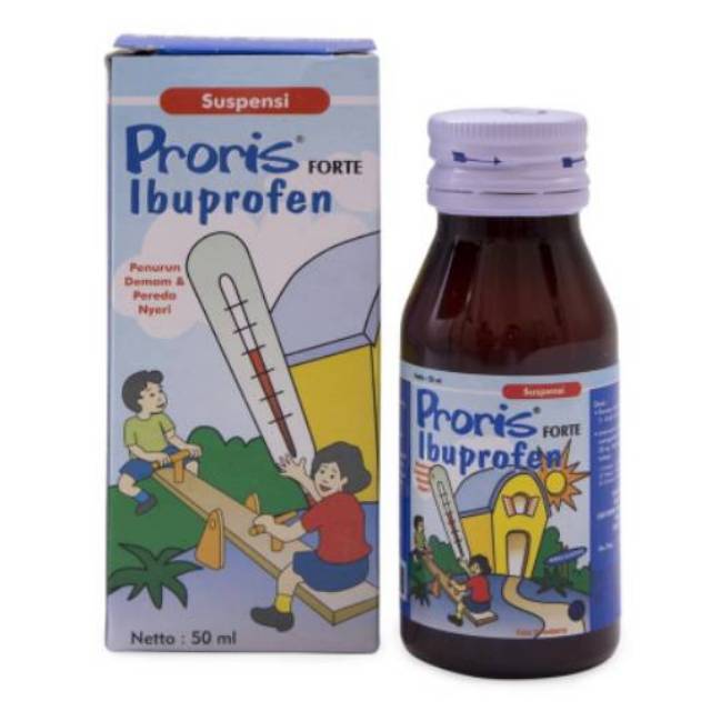 Proris Forte 60Ml obat  penurun demam  Anak  pharos 