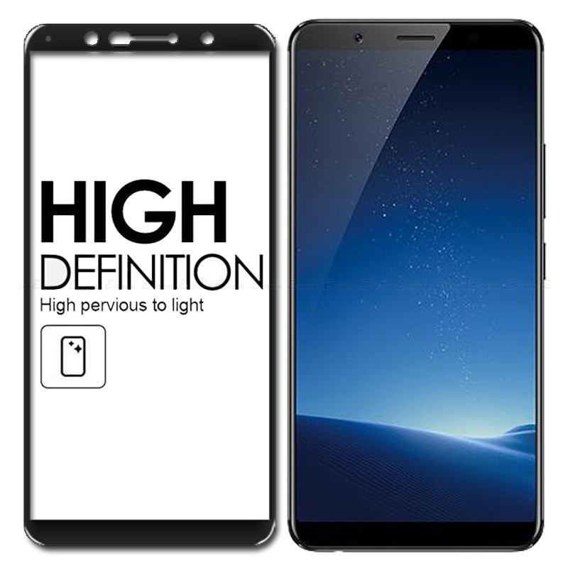 Vivo V11 V11pro V15 Y91 Y95 V9 V7 V7 V5 Y71 Tempered Glass Screen Protector Black White Gold 2.5d