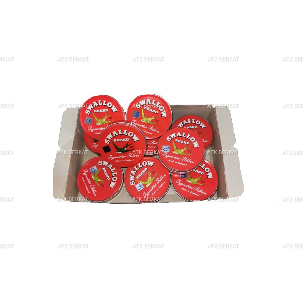 

Pita Mesin Tik manual Typewriter Ribbons Swallow