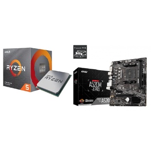 Paket Mobo AMD Ryzen 5 5600G + MSI A520M-A Pro