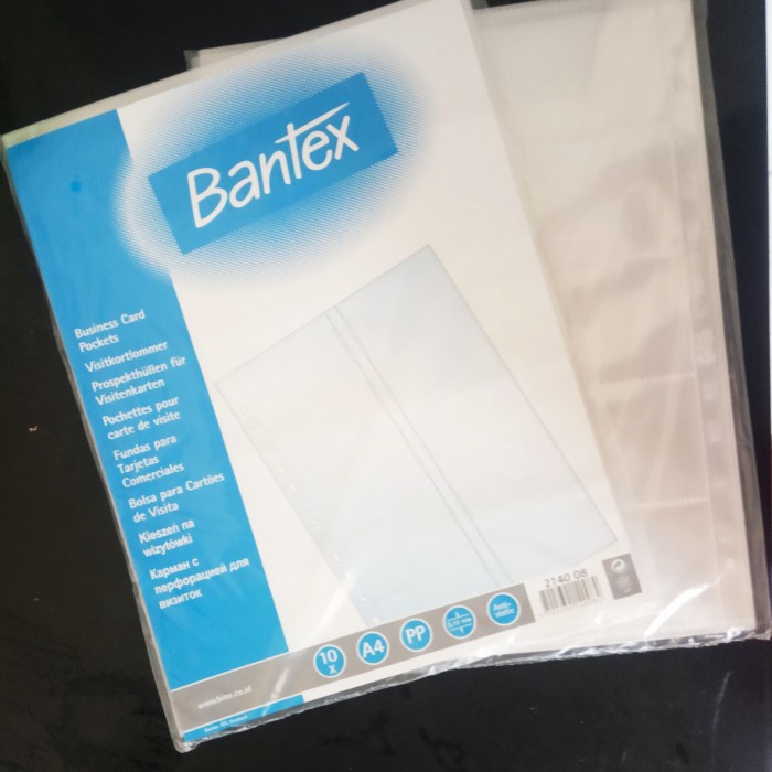 

Murah Bantex 10P Collectors Pocket Photocard Sleeve Sale!!!