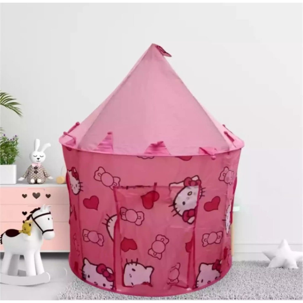 TENDA ANAK Tenda Mainan Model Castle Kids Tenda Anak Castle Jaumbo Camping Tent Bentuk Istana Kastel