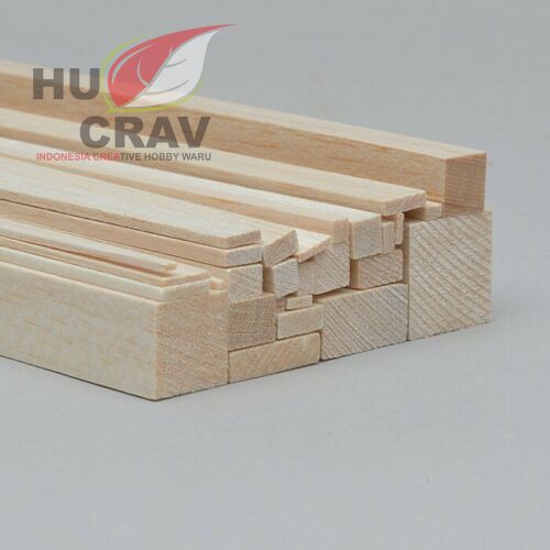 

Balsa Strip 1mm x 3mm x 1000mm Kayu Stik Stick Maket Arsitek Diorama BRIDGE Diorama