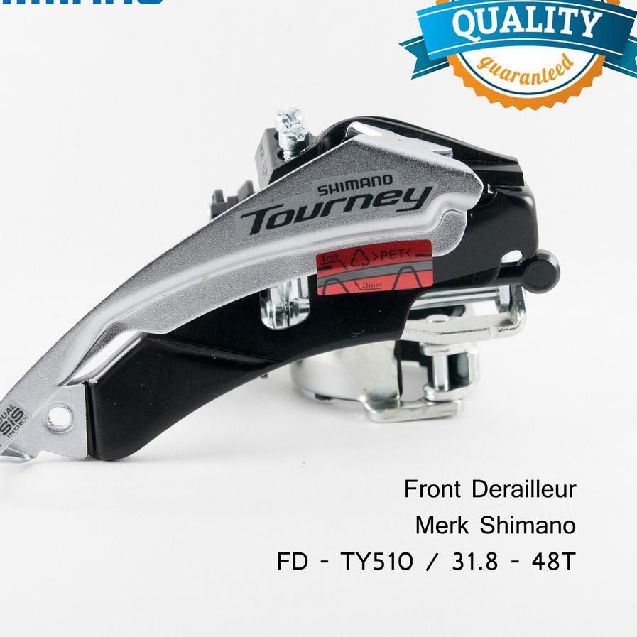 Diskon Operan Depan Sepeda MTB / CTB / Front Derailleur - Dual Pull - SHIMANO Tourney Shifter ORI