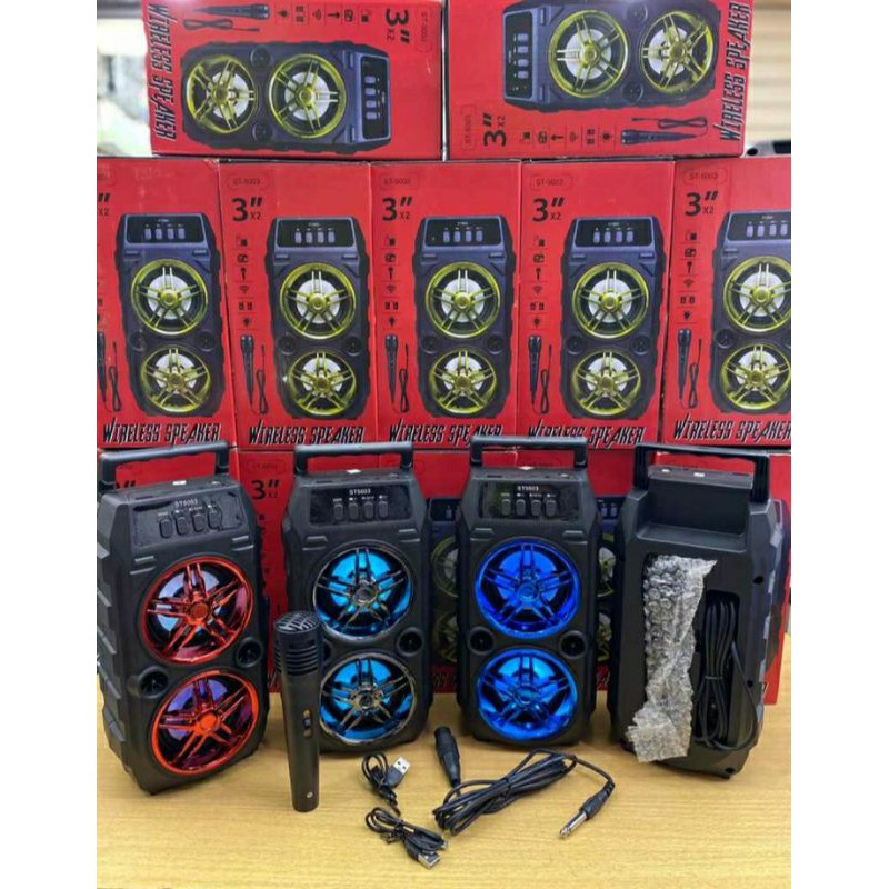 TERBARU!! SPEAKER BLUETOOTH ST-5003 SPEAKER BLUTOOTH+MIC KAROKERB..| BT SPEAKER PORTABLE