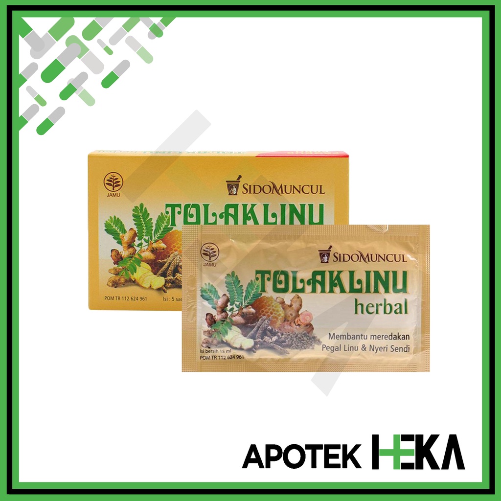 Tolak Angin Linu Box isi 5 Sachet - Herbal Alami Meredakan Pegel Linu (SEMARANG)