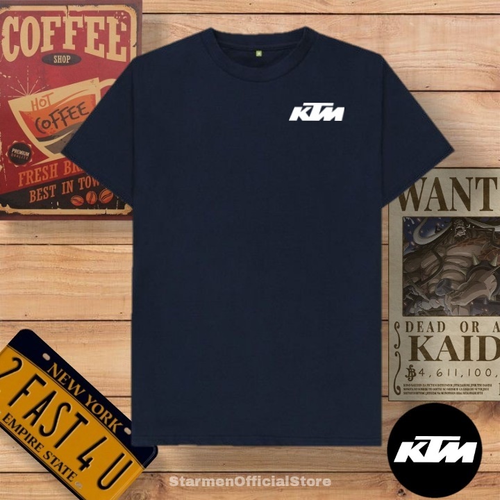 Kaos Distro Unisex KTM Katun Combed 30s / sablon polyflex /polyflex premium / Pakaian Pria Wanita Atasan Cowok Cewek /kaos kekinian / kaos viral / tshirt tumbrl tee basic /SIZE M , L , XL , XXL / kaus oblong oversize kaos murah best seller ready