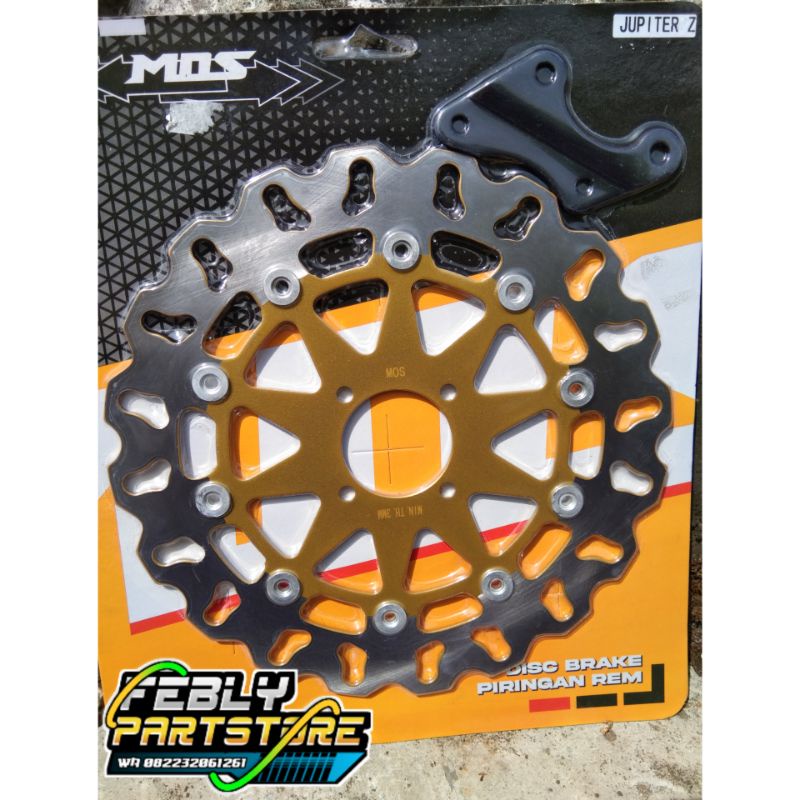 DISC BRAKE PIRINGAN YAMAHA JUPITER Z MIO FIZ MODEL DAYTONA PIRINGAN DEPAN MOS PNP VLG RCB BRT VROSSI
