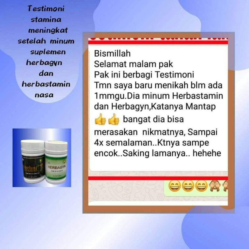 Herbagyn dan herbastamin NASA