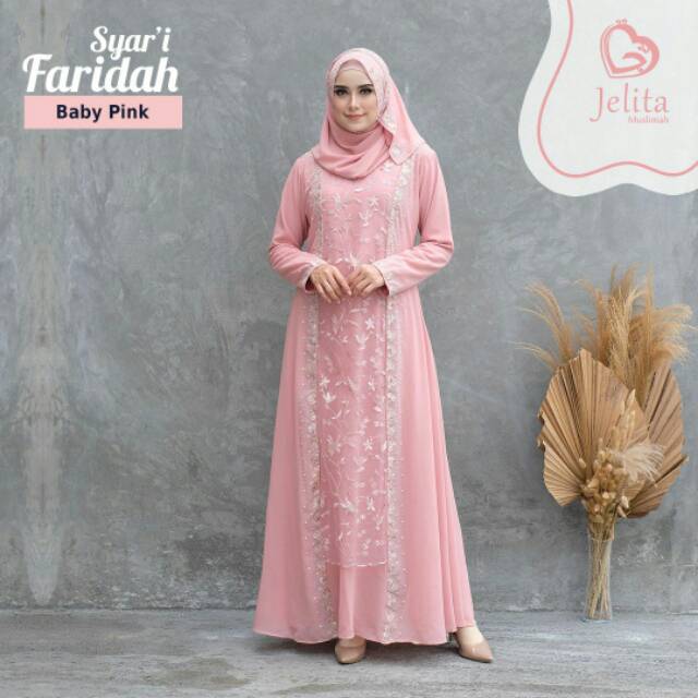 Dress Syar'i Faridah by jelita muslimah ( jelgant )