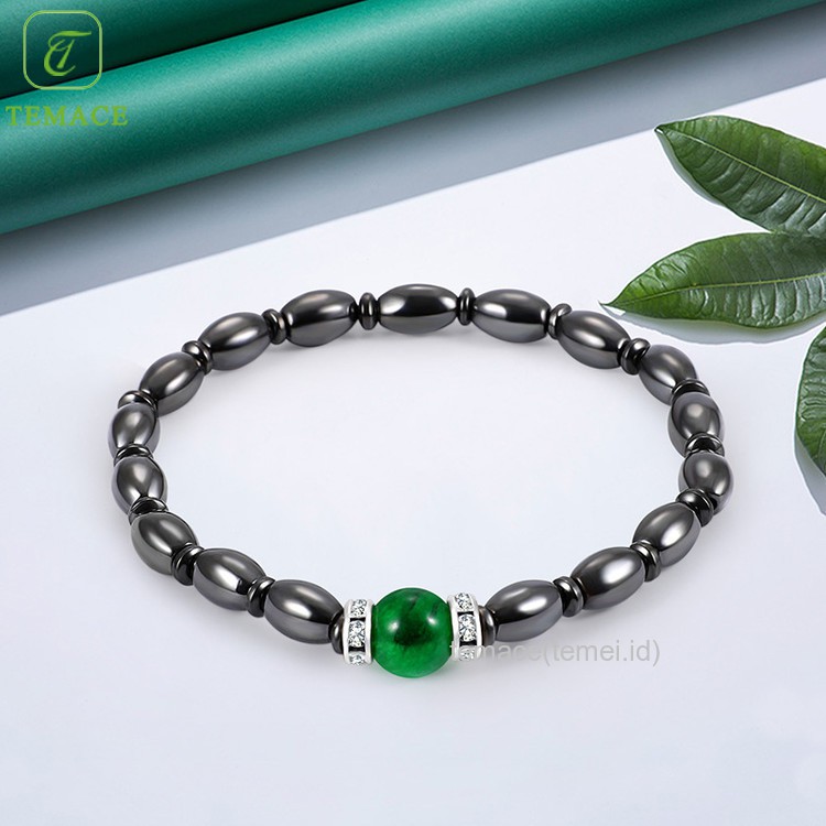 Gelang Tali Korea Plus Charm Daun GTK-760