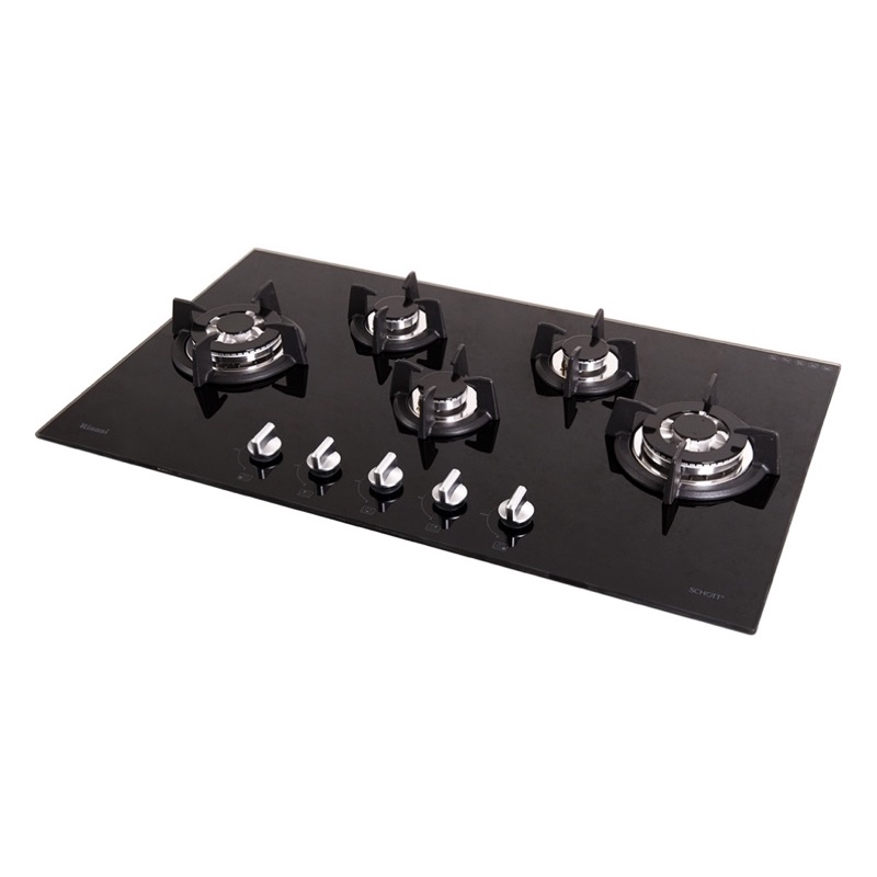 Kompor gas tanam built-in gas hob 5 tungku RINNAI RB-95G RB95G