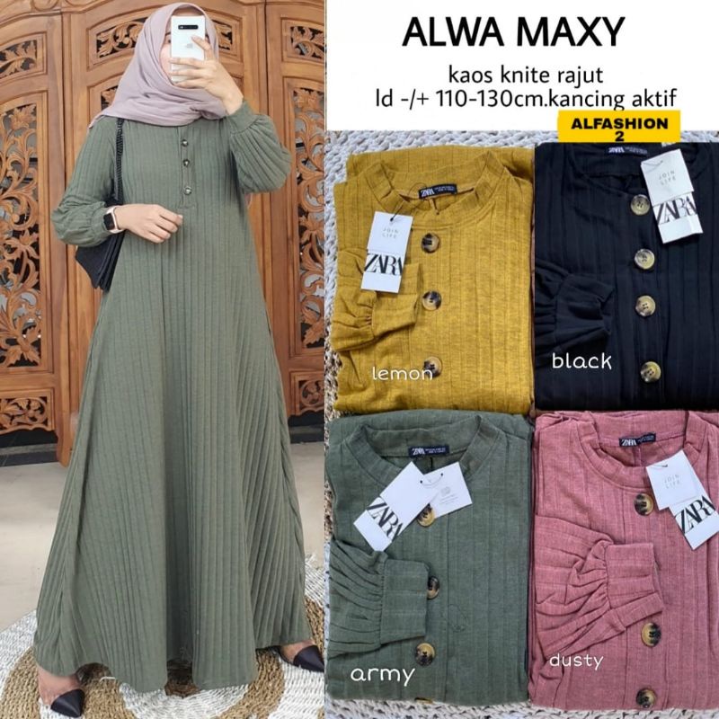 ALWA MAXY || KAOS KNITE RAJUT