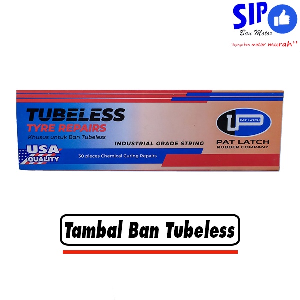 Karet Tambal Ban Tubeless - Made USA