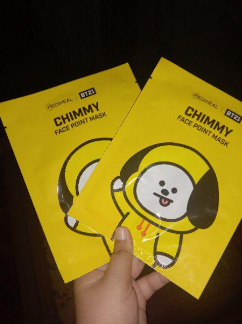 Download Sharing Medihal X Bt21 Face Point Mask Shopee Indonesia Yellowimages Mockups