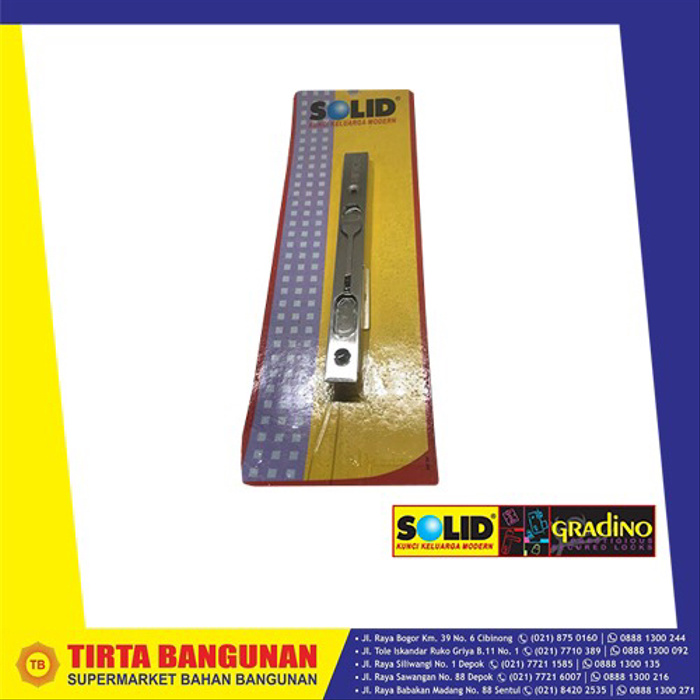 GRENDEL TANAM PINTU SOLID 644 6" US32D