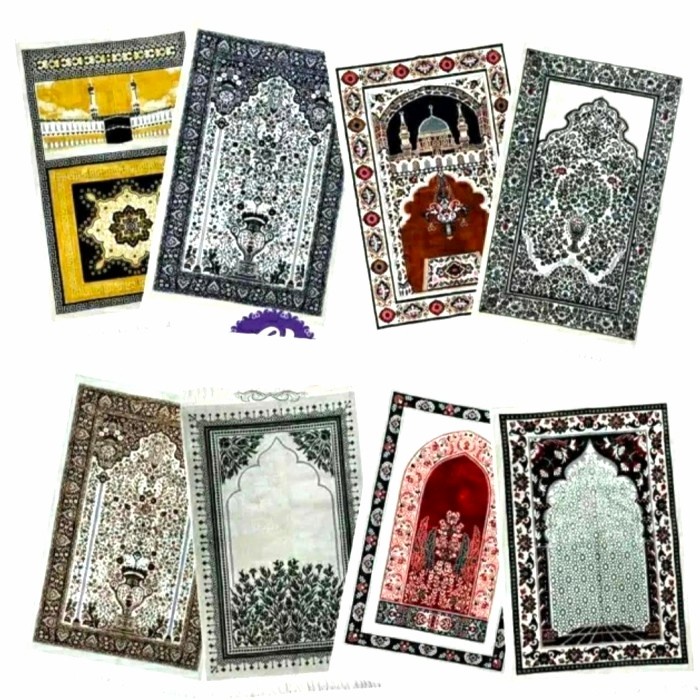 SAJADAH ALMAS TURKIYE / sajadah bludru tebal.(Y5K1) Sajadah Hampers Sajadah Kecil Sajadah Tebal Saja