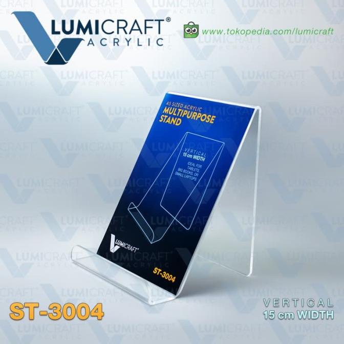 

Office & Stationery | Document Organizer | Stand Akrilik Multifungsi / Multipurpose Stand - Lebar 15 Cm (A5) | Best Seller